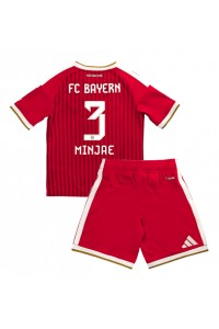 Bayern Munich Kim Min-jae #3 Jalkapallovaatteet Lasten Kotipeliasu 2026-27 Lyhythihainen (+ Lyhyet housut)